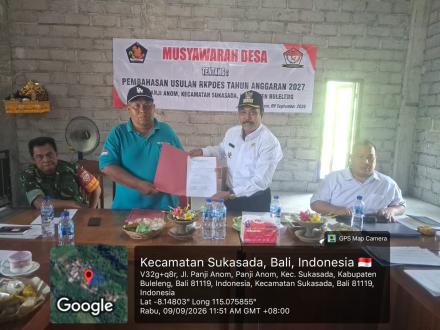 Pemerintah Desa Panji Anom Gelar Musdes Pembahasan Usulan RKPDes Tahun Anggaran 2027